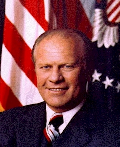 Gerald Ford was born Leslie Lynch King, Jr. He legally changed his name to that of his step father when he was 22 years old